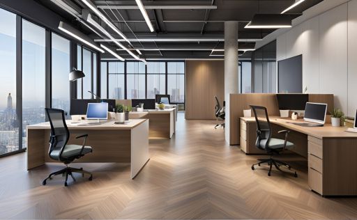 desain ruangan kantor minimalis cicalengka bandung, design office interior minimalist cicalengka 0133a
