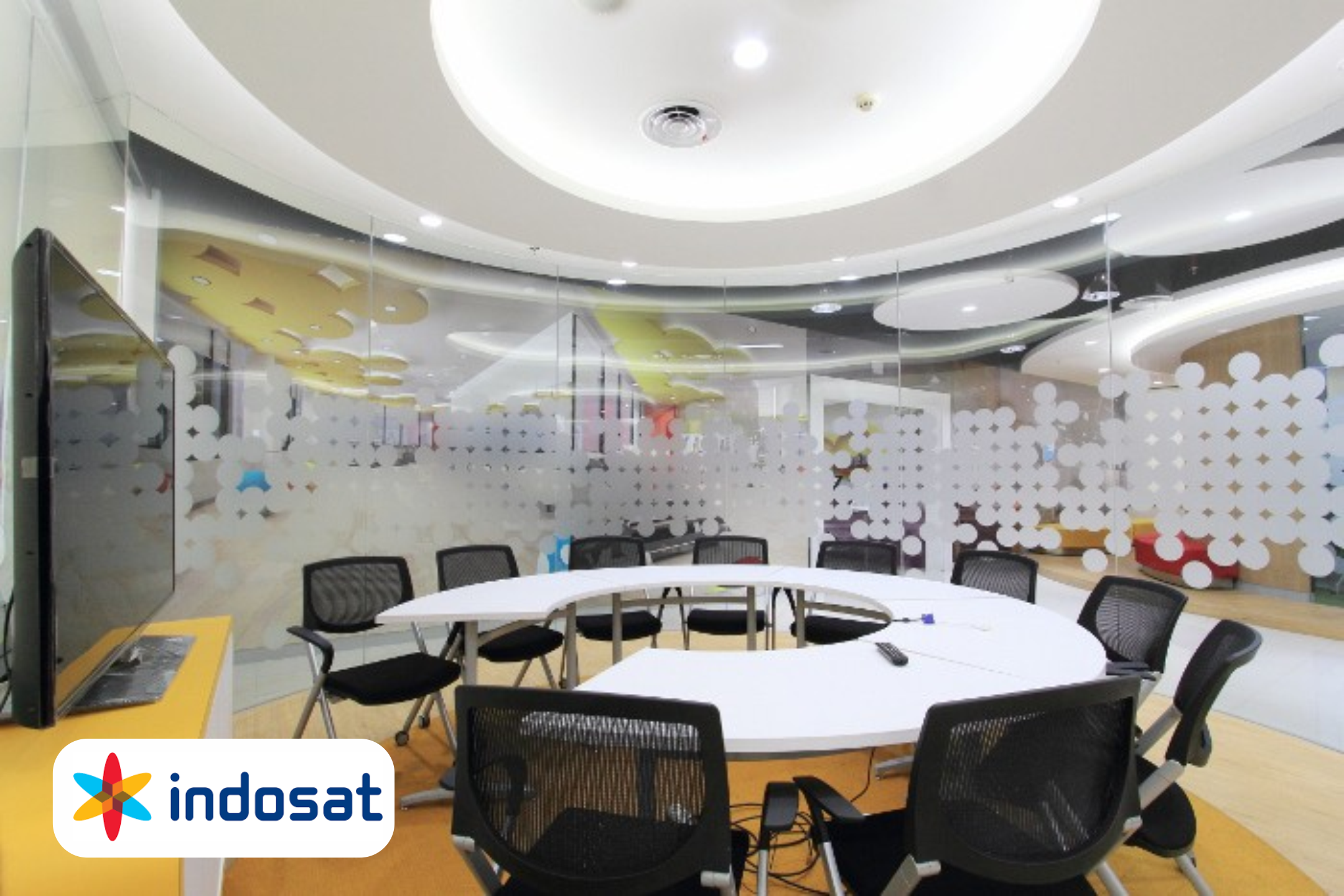 Kantor Indosat Jakarta Design Interior Kantor Indosat Jakarta menggunakan Design Interior Minimalis Modern