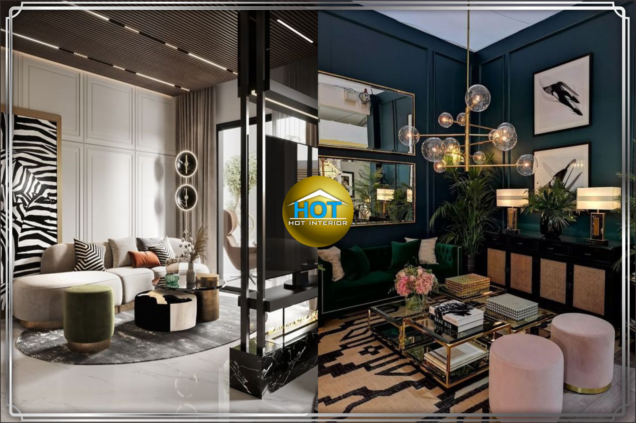 design ruang tamu cempaka putih - jakarta pusat