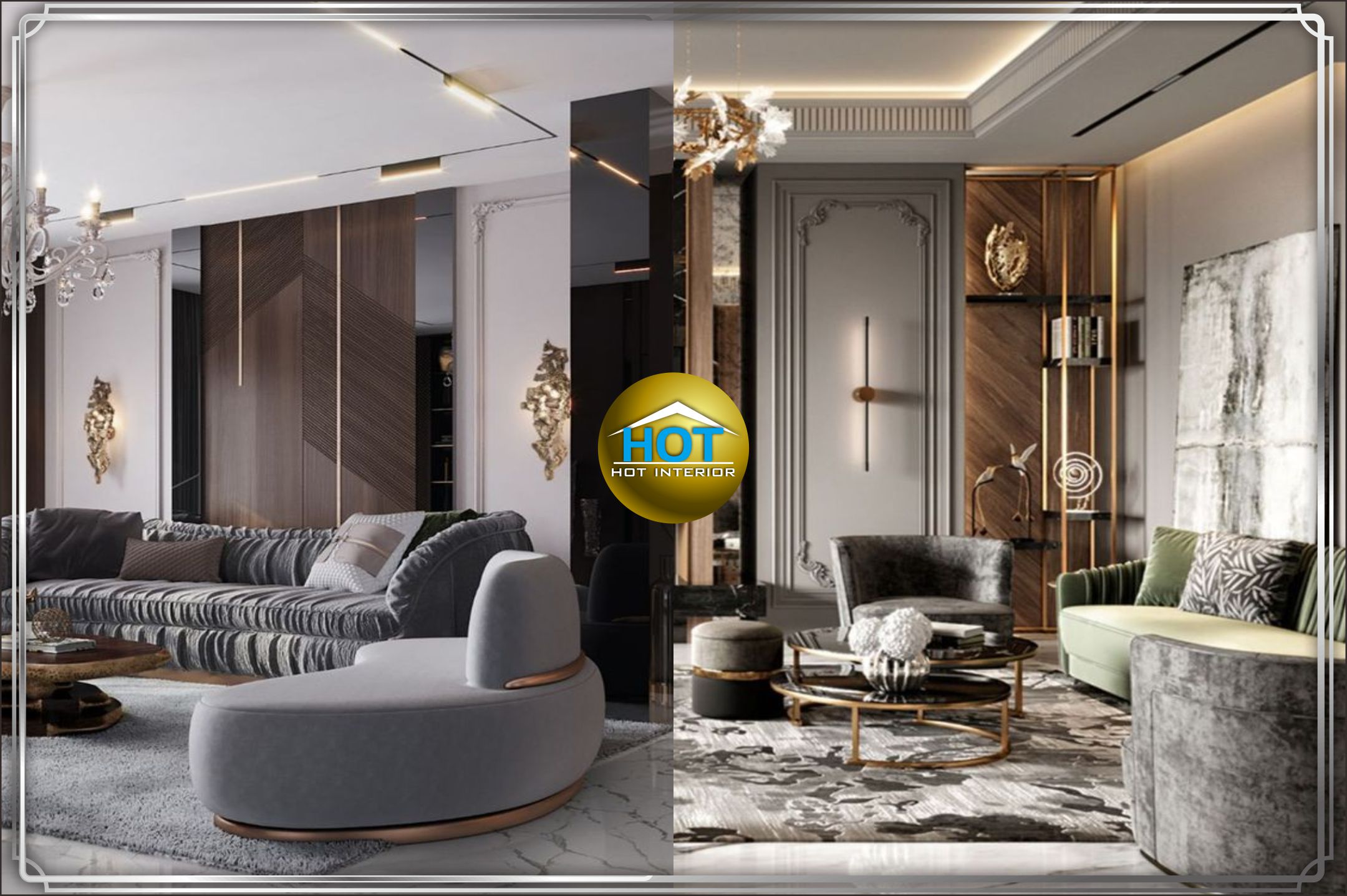 design ruang tamu cempaka putih - jakarta pusat