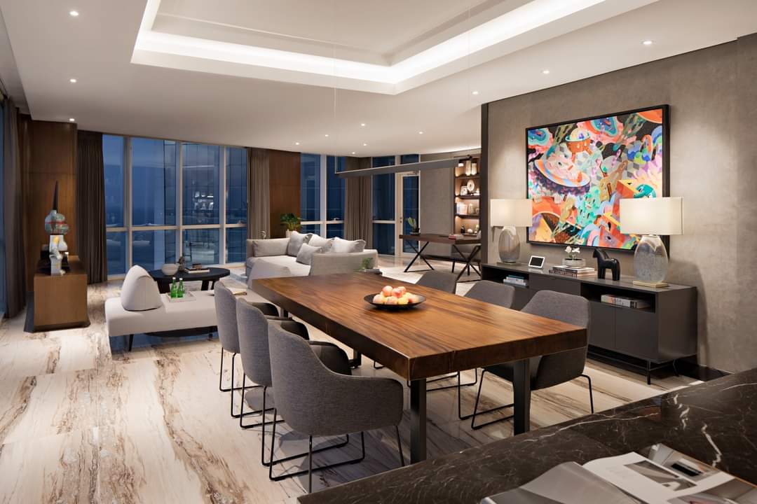 Design Interior Mewah Casablanca (Kasablanka), gaya Aclectic, Jakarta selatan, warna hitam putih , tentang Apartemen mewah tower Casa Grande